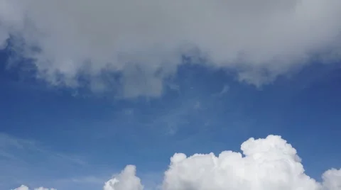 Sky and cloud time lapse Stock Footage 43744005