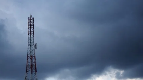 Sky and cloud in time lapse Stock Footage 90805715