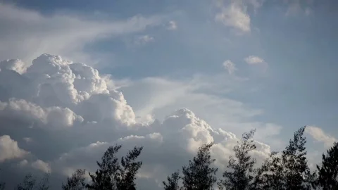 Sky and cloud in time lapse Stock Footage 90953982