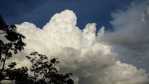 Sky and cloud in time lapse Stock Footage 90954374
