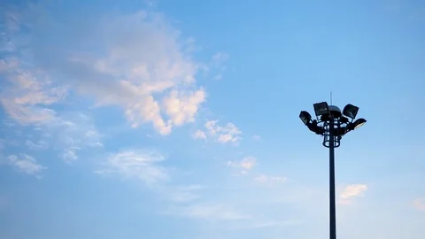 Sky and cloud in time lapse Stock Footage 91035009
