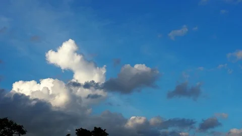 Sky and cloud in time lapse Stock Footage 91863797