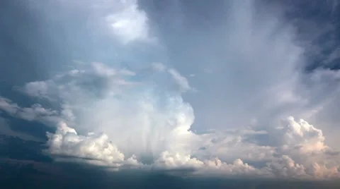 Sky and cloud - timelapse Stock Footage 7135579