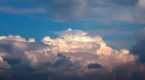 Sky and cloud - timelapse Stock Footage 8852054