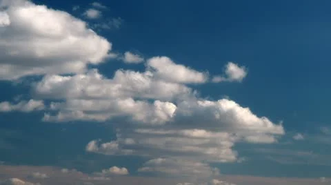 Sky and cloud - timelapse Stock Footage 8853257