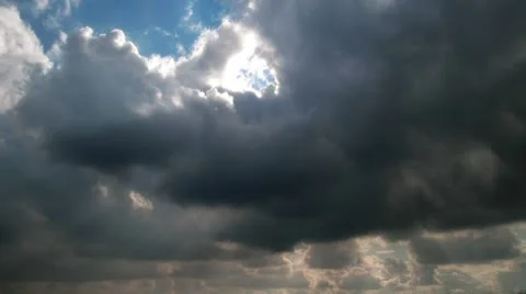 Sky and cloud - timelapse Stock-Footage 8853848