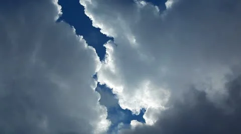 Sky and cloud - timelapse Stock Footage 8960179