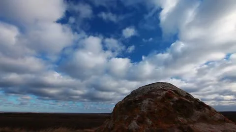Sky and cloud - timelapse Stock Footage 10578240