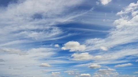 Sky and cloud timelapse Stock Footage 124409375