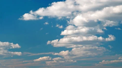 Sky and clouds. 4K. FULL HD, 4096x2304. 库存影片 34185620