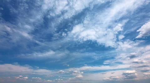 Sky and clouds. 4K. FULL HD, 4096x2304. Stock Footage 34881106