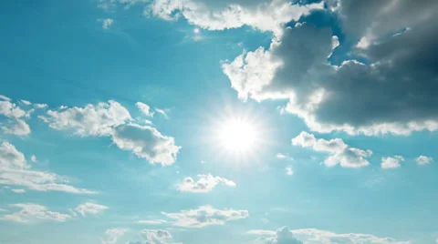 Sky and clouds. 4K. FULL HD, 4096x2304. Stock Footage 34935476