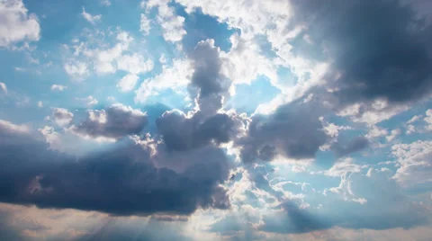 Sky and clouds. 4K. FULL HD, 4096x2304. Stock-Footage 35535393