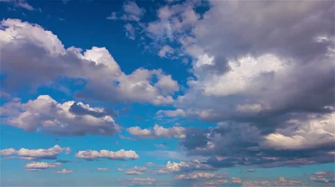 Sky and clouds. 4K. FULL HD, 4096x2304. Stock Footage 36353776