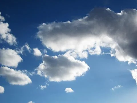 Sky and clouds background 写真素材