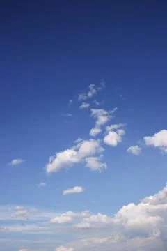 Sky and clouds  background Stock Photos