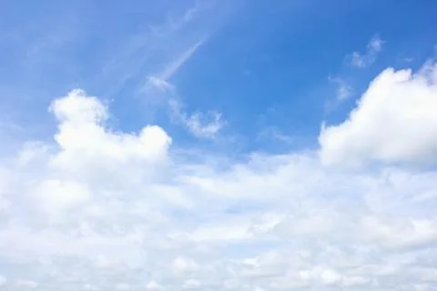 Sky and clouds background Stock Photos