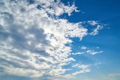 Sky and clouds background Stock Photos