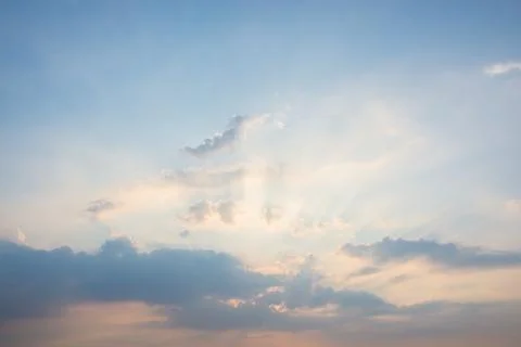 Sky and clouds background Stock Photos