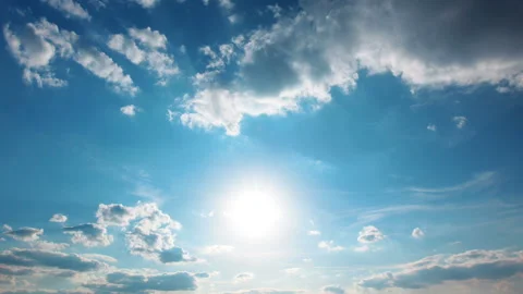 Sky and clouds.  blur effect. Stock Footage 95779551