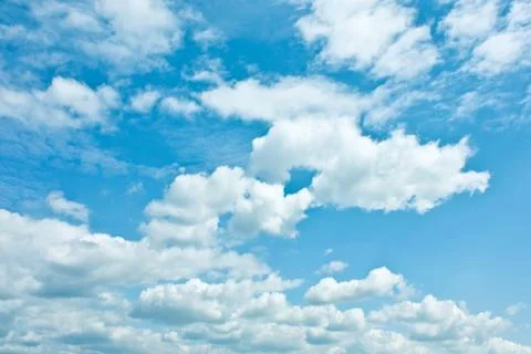 Sky and clouds - environment, nature background, weather and meteorology conc 写真素材