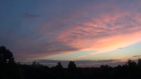 Sky and clouds in the evening 2 Video stock 82685784