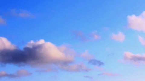 Sky and clouds Stock Footage 10718419