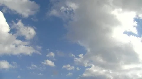 The sky and the clouds 動画素材 22014346