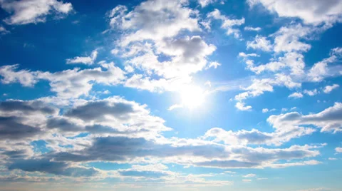 Sky and clouds Stock Footage 32191925