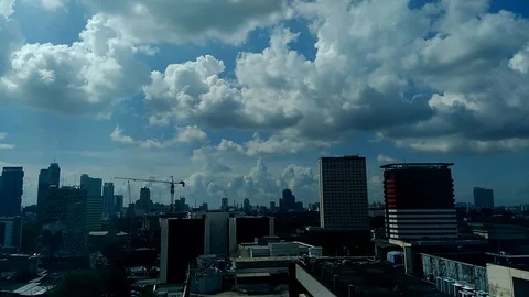 Sky and Clouds Stock Footage 98164709