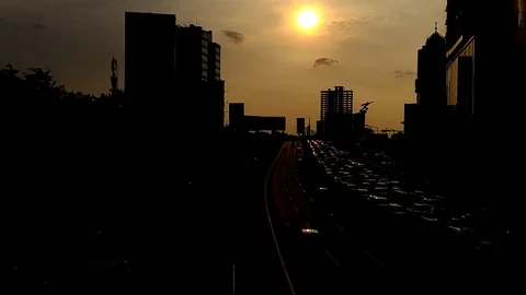 Sky and Clouds Video stock 98380657