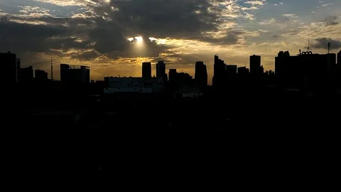 Sky and Clouds Video stock 100051592