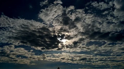 Sky and Clouds Video stock 107262612