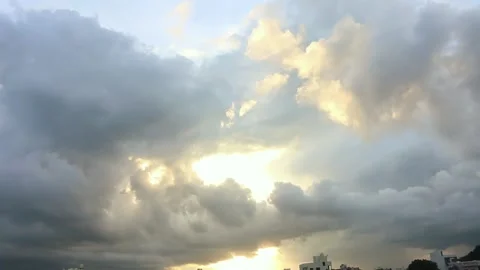 Sky and clouds Vidéo 196212415