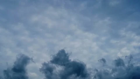 Sky and clouds Video stock 196212598