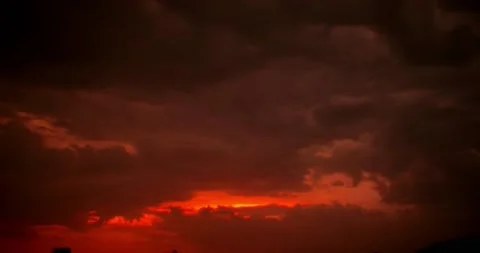 Sky and clouds Vídeo Stock 196213838