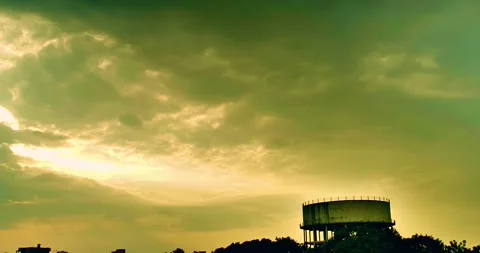 Sky and clouds Video stock 196214454