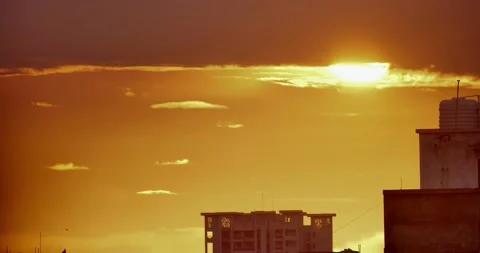 Sky and clouds Видео 196216822