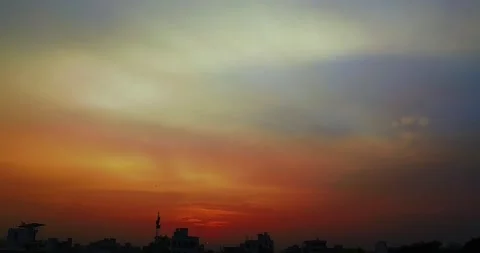 Sky and clouds Video stock 238624628