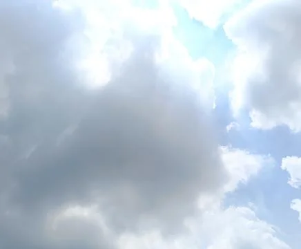 Sky and Clouds gradient Sunlight Background Stock Photos