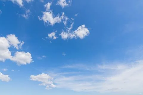Sky and clouds Light from the sun In the daytime Stock Photos
