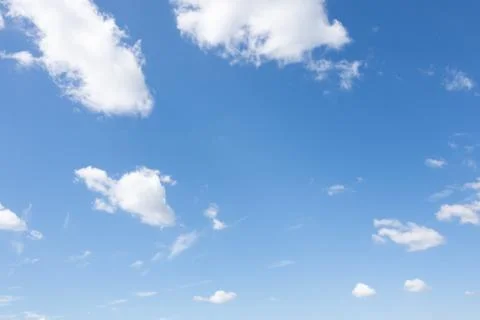 Sky and clouds Light from the sun In the daytime Stock Photos