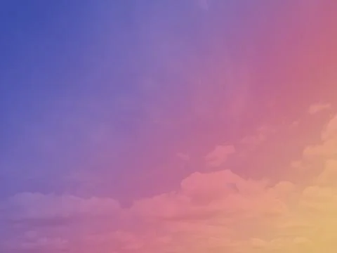 Sky and Clouds with a pastel background. Stock Illustration
