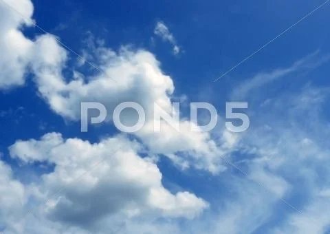 Sky and clouds Stock Photos