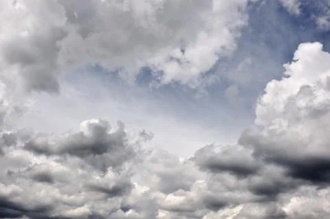 Sky and clouds Stock Photos