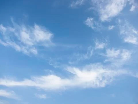 Sky and clouds Stock Photos