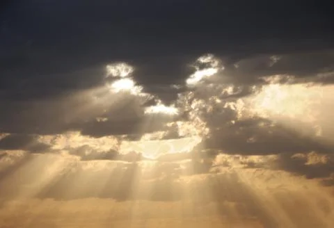 Sky and clouds Stock Photos