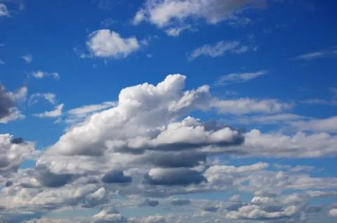 Sky and clouds Stock Photos