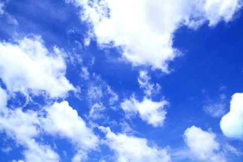 Sky and clouds. Stock Photos