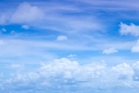 Sky and clouds. Stock Photos